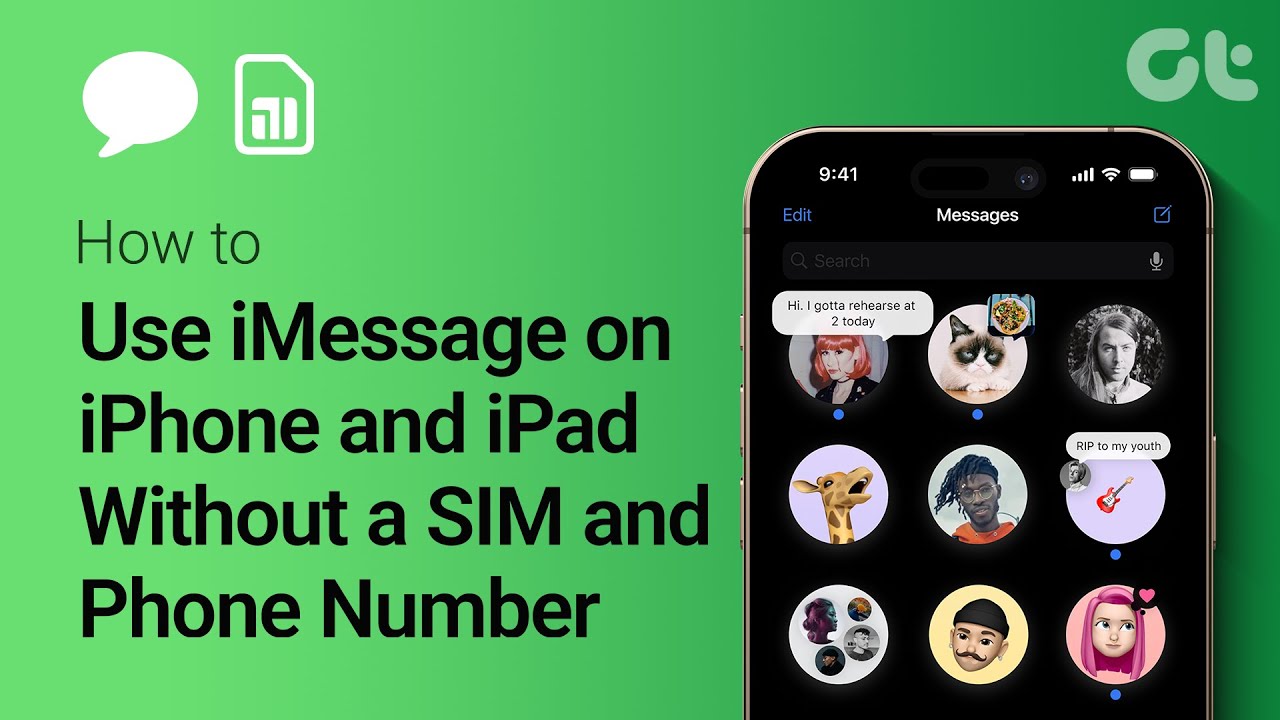 Как использовать iMessage на iPhone и iPad без SIM-карты и номера телефона