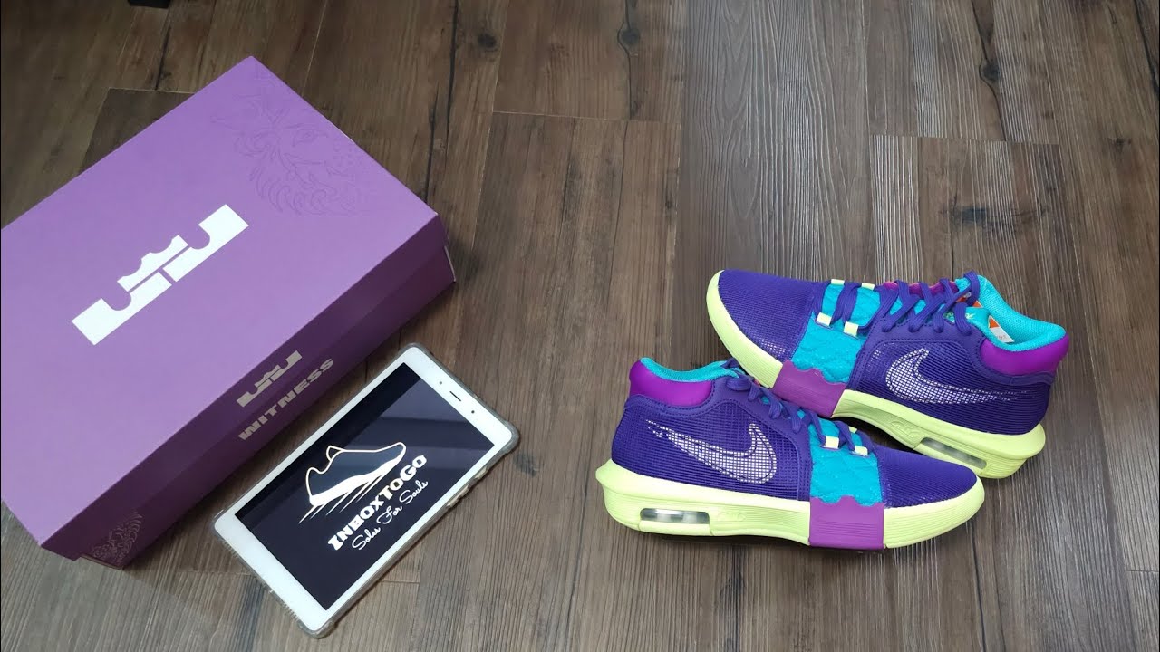 FIELD PURPLE 2024 Nike Lebron Witness 8 UNBOXING