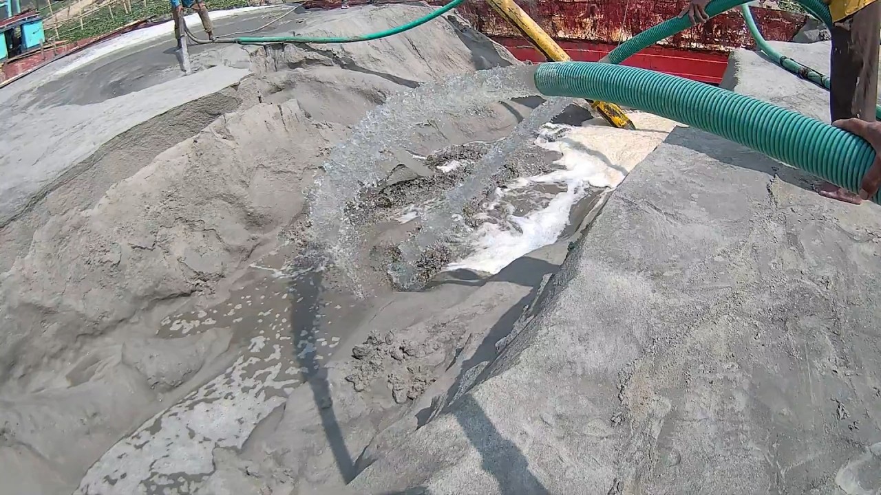 LIQUEFYING A MOUNTAIN of Sand with ONE HOSE | Incredible Industrial Process | Sand Flow Chronicles