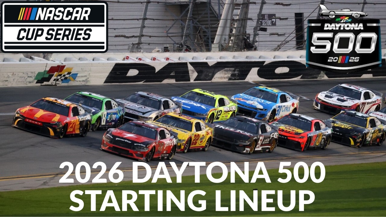 Стартовый состав гонки Daytona 500 2026 года