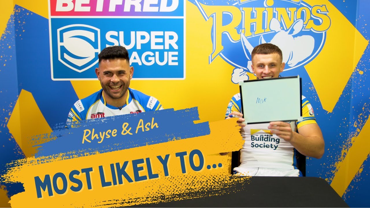 Martin and Handley play Most Likely to....