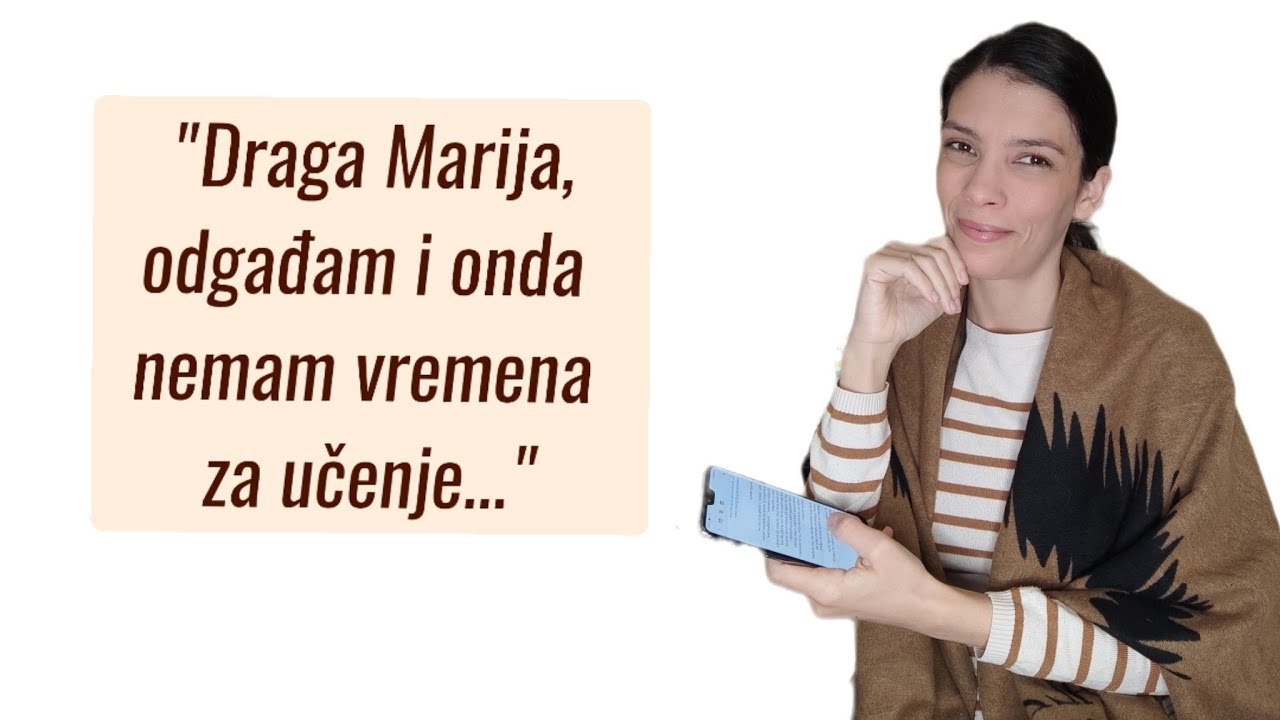 ODGOVARAM NA VAŠE IZAZOVE U UČENJU | Marija Vlahović