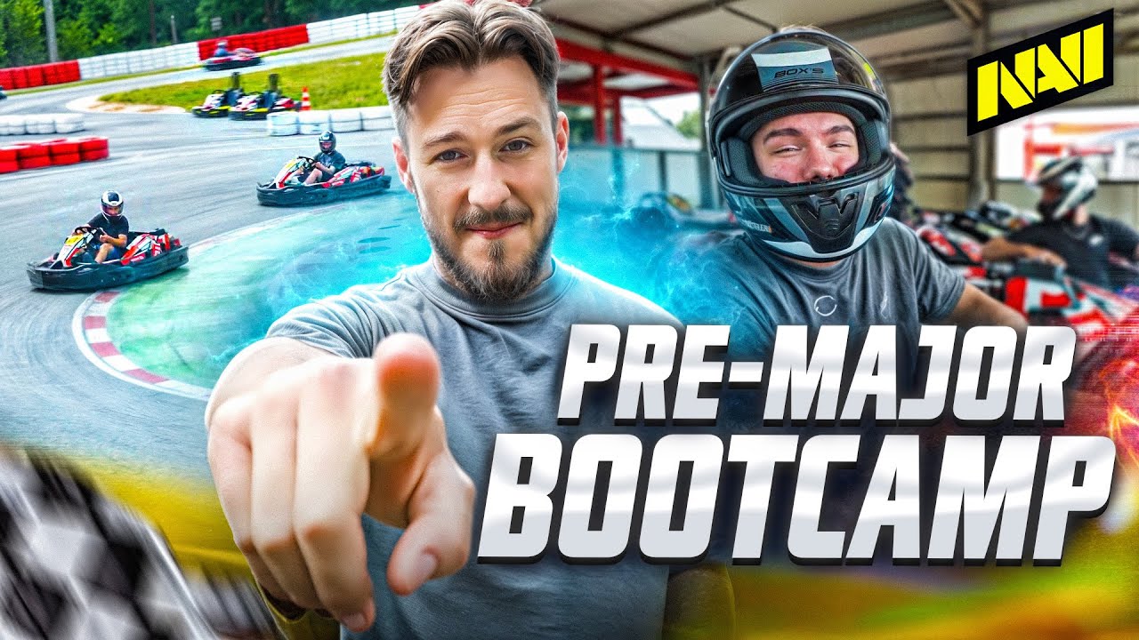 A Day with NAVI CS2 - Pre-major Bootcamp in Barcelona (Vlog)