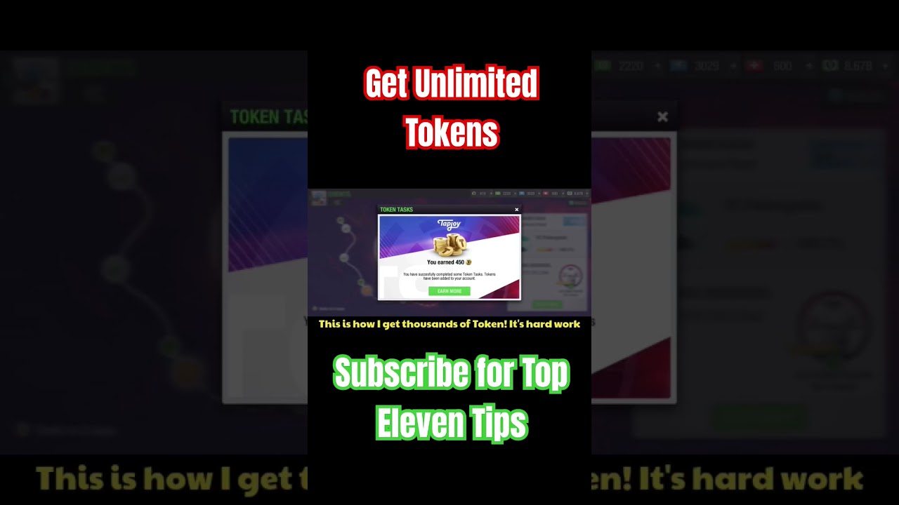 How to get unlimited tokens in Top Eleven 2024