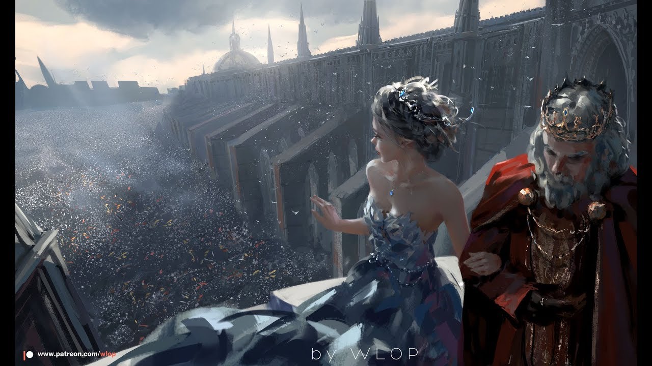 Photoshop painting process - Dream