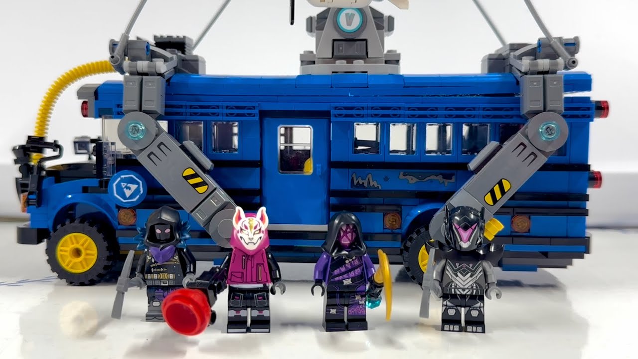 Lego Fortnite and Dragon build idea from The Lego Ideas Book