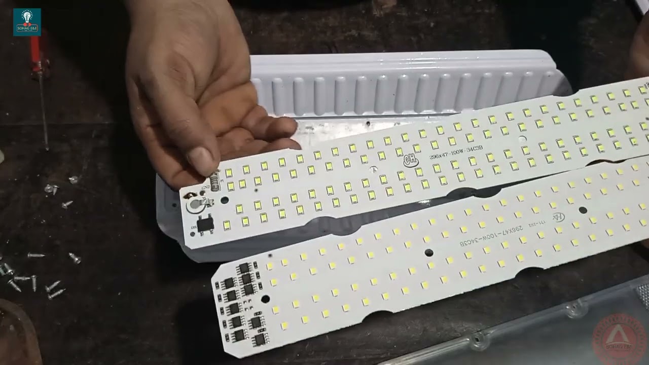 কি করে LED বাতি পেনেল পরিবর্তন করতে হয়#electronic