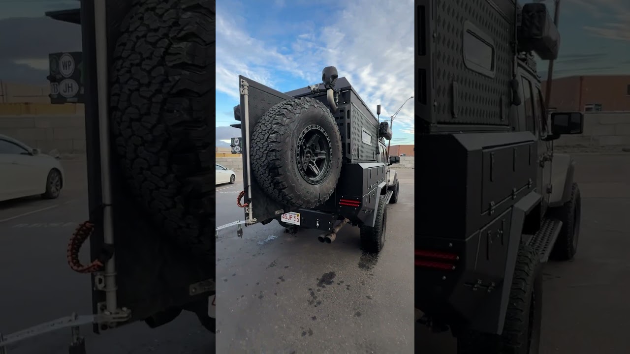 Первый в истории кузовной надстройку Bowen Customs для Jeep Gladiator.