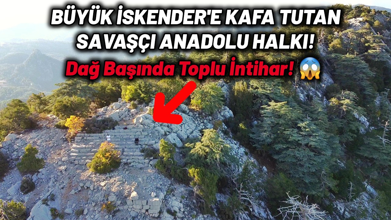BÜYÜK İSKENDER ANTALYA'DA BU KENTİ YOK ETTİ! Mnara'nın Şoke Eden Hikayesi! 😱