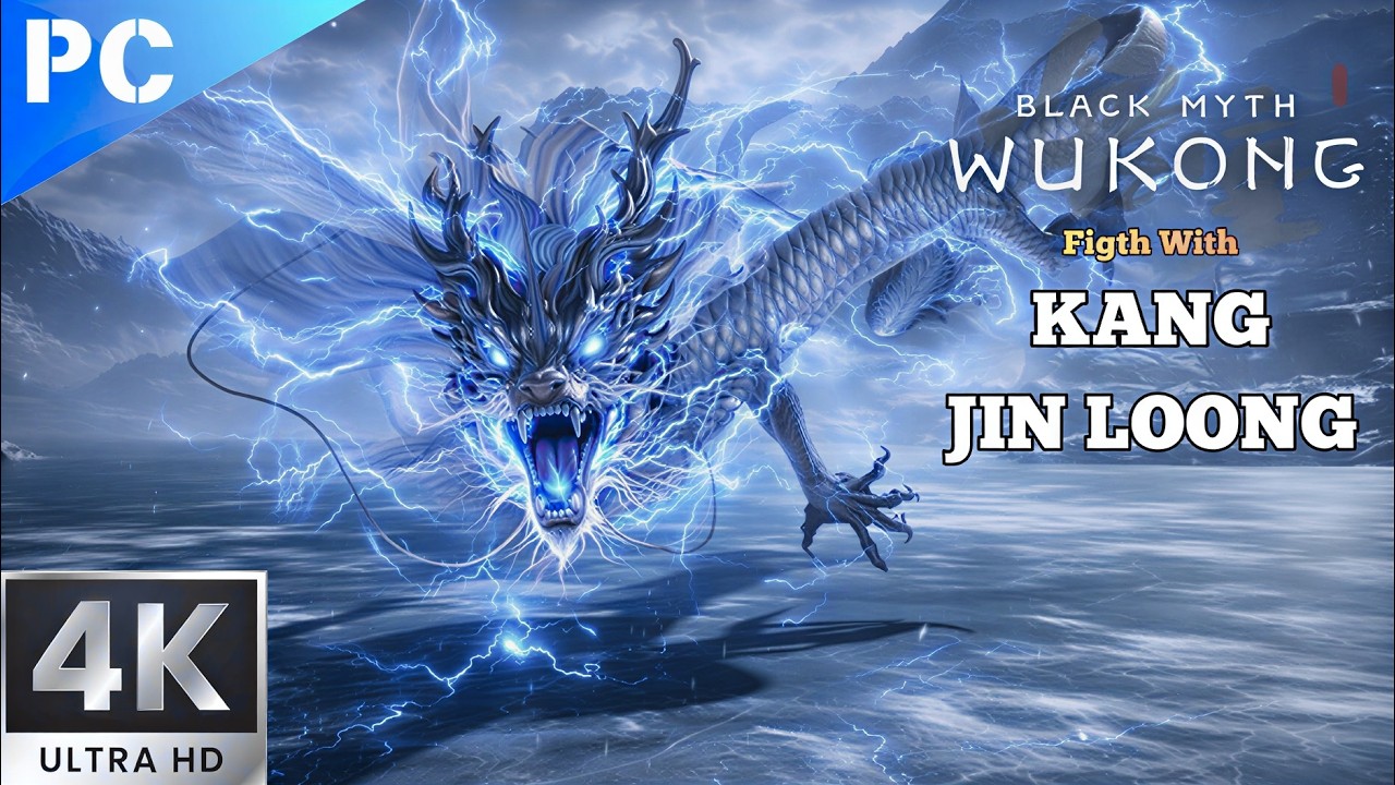 Epic Battle with Kang-Jin Loong ⚡ | Black Myth Wukong