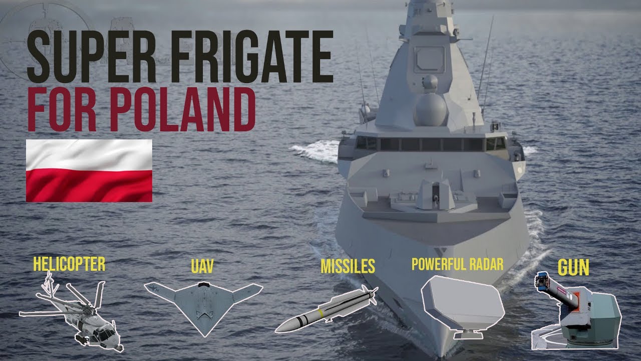Фрегат Progress Super Fregate Arrowhead-140PL типа 31 для ВМС Польши