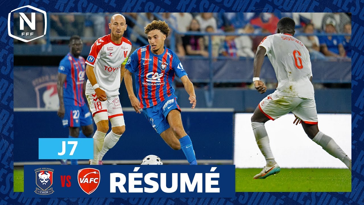 J7 I SM Caen - Valenciennes FC (0-0) I National FFF 2025-2026