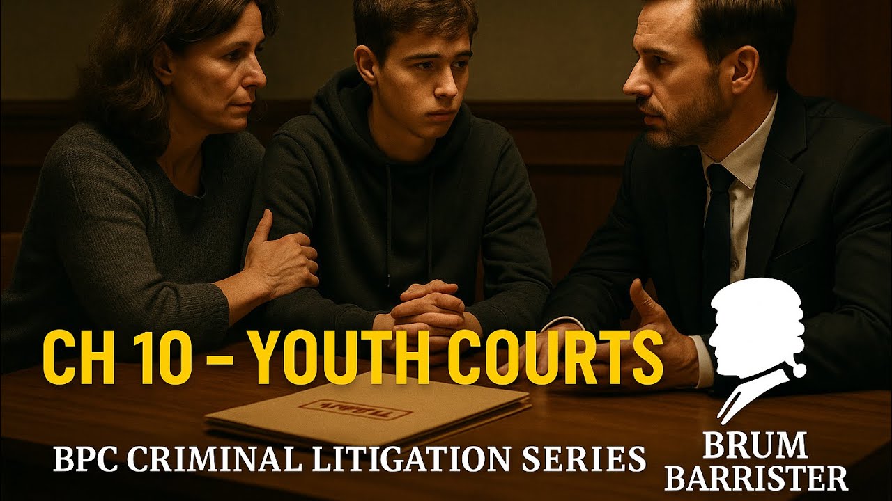 Youth Courts- Ch 10 BPC Criminal Litigation Series