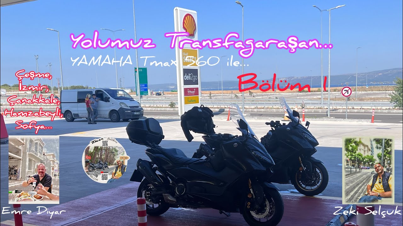 Yolumuz TRANSFAGARAŞAN, 1. Gün Sofya, YAMAHA Tmax 560 ile…