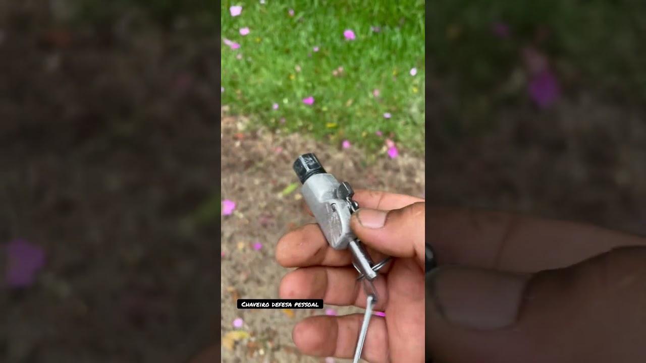 Tiro 22 Chaveiro de defesa pessoal ￼