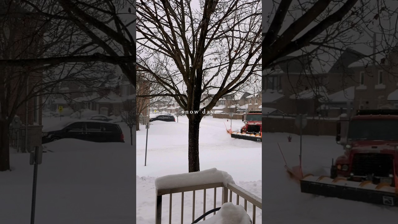 POV: A Snowy Day in Canada 