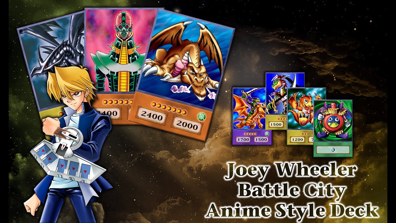 Yugioh Orica Joey Wheeler Anime Style Deck (Yugiohoricasofficial.com)