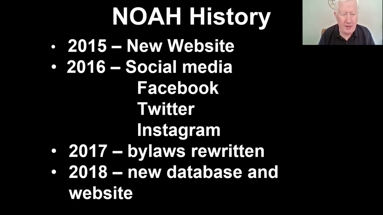 Virtual NOAHCon2020 Welcome and Orientation