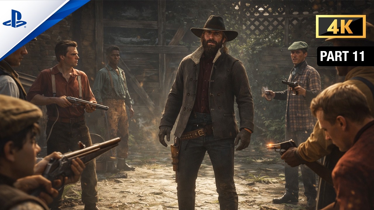 Red Dead Redemption II PS5 Gameplay PART 11 (4K) - No commentary