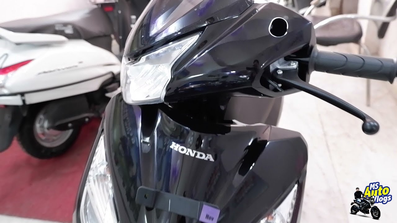 Honda Activa125 - Dark Night Black Colour ||  Detailed Walkaround 🔥🔥