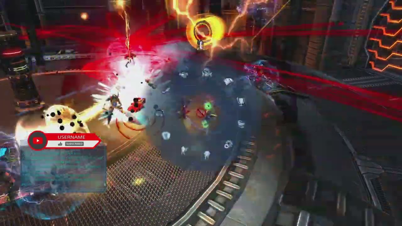 DCUO SCSE Electric Might Dps(Omega) pov