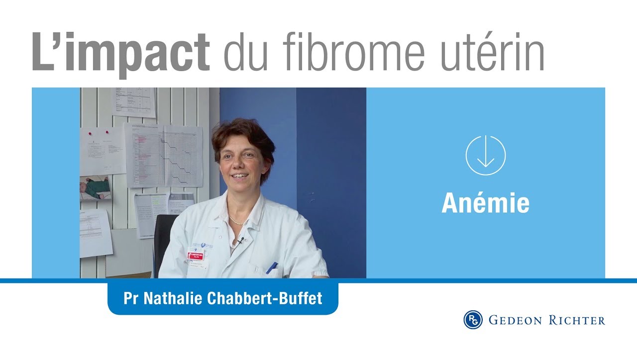 Fibrome ut&eacute;rin : quelles sont les cons&eacute;quences de l'an&eacute;mie ?