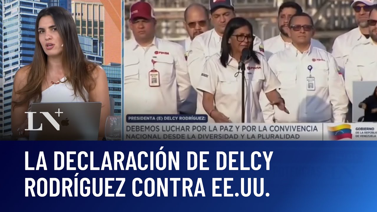 Crece la tensión en el Caribe; Delcy Rodríguez afirmó que no aceptará órdenes de Washington