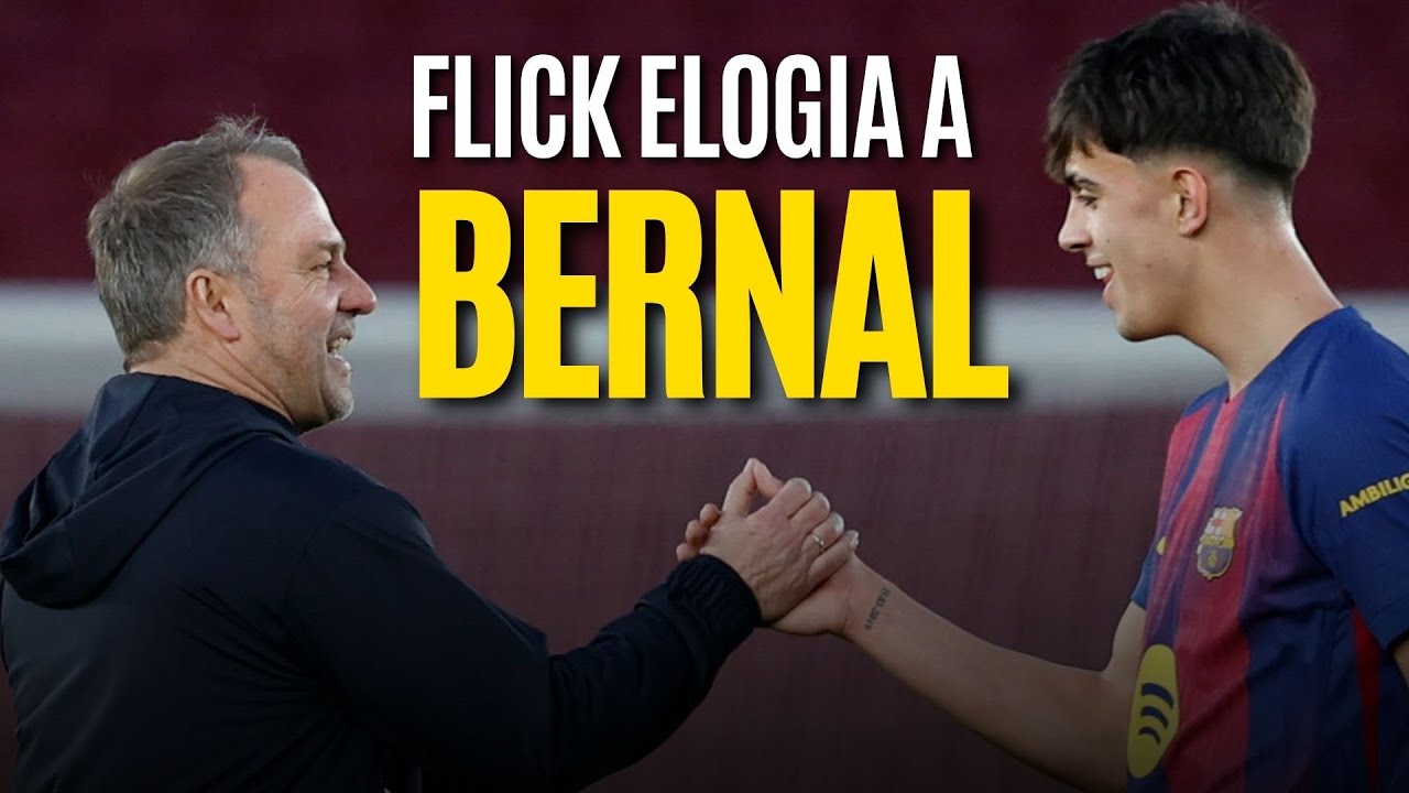 🎙️ FLICK elogia a BERNAL: “Ha dado un paso más para volver al nivel más alto” 🔵🔴BARÇA - MALLORCA