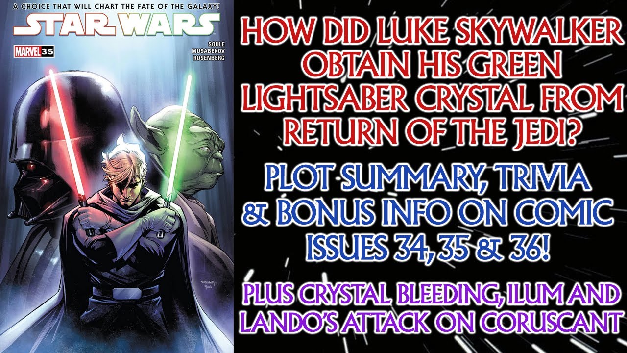How Luke Found His Green Lightsaber Crystal & Lando’s Coruscant Attack, Plus Ilum & The Fallanassi