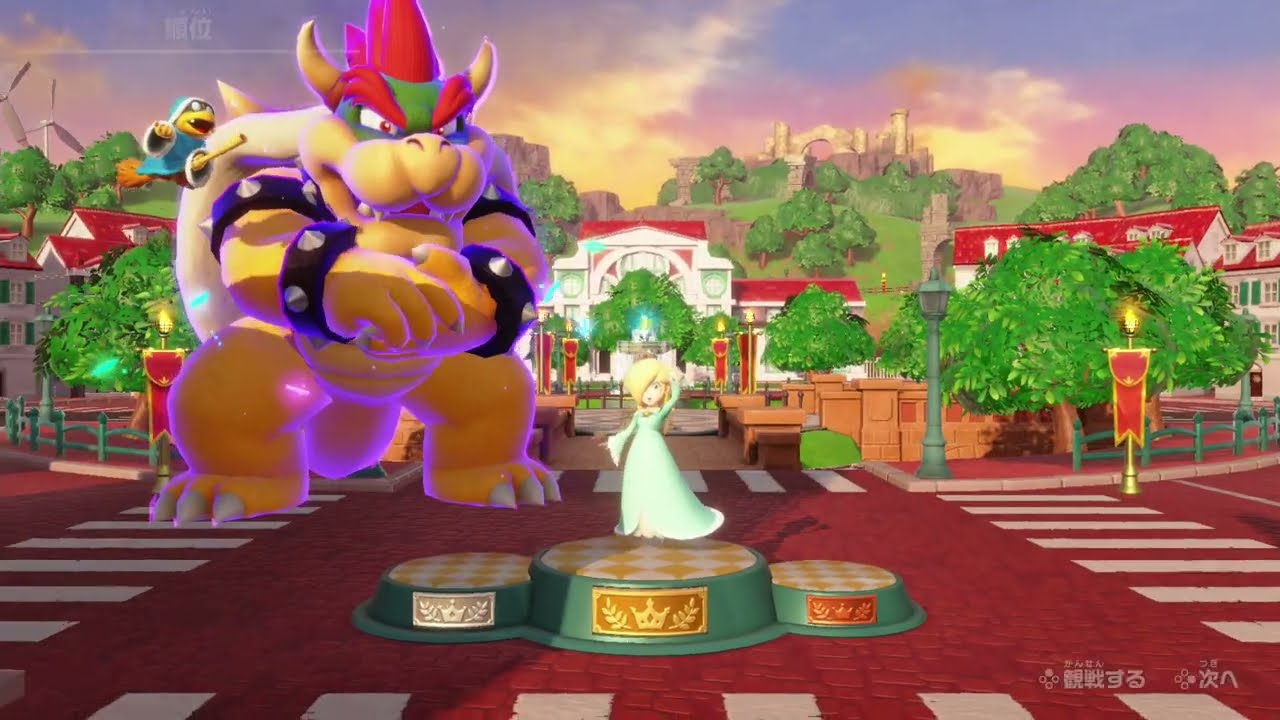 Super Mario Party Jamboree スーパーマリオパーティージャンボリー クッパアスロン 【ぽてら】