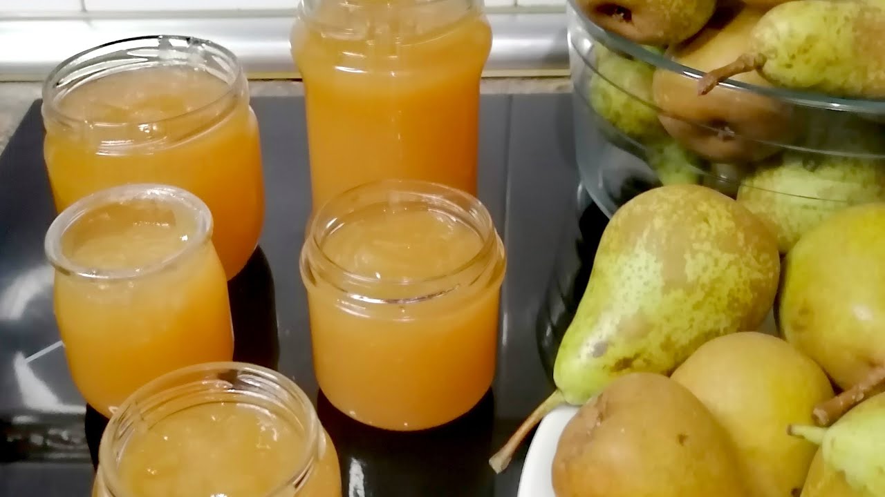 MERMELADA DE PERA 🍐 casera y natural #cocinacaseratradicional