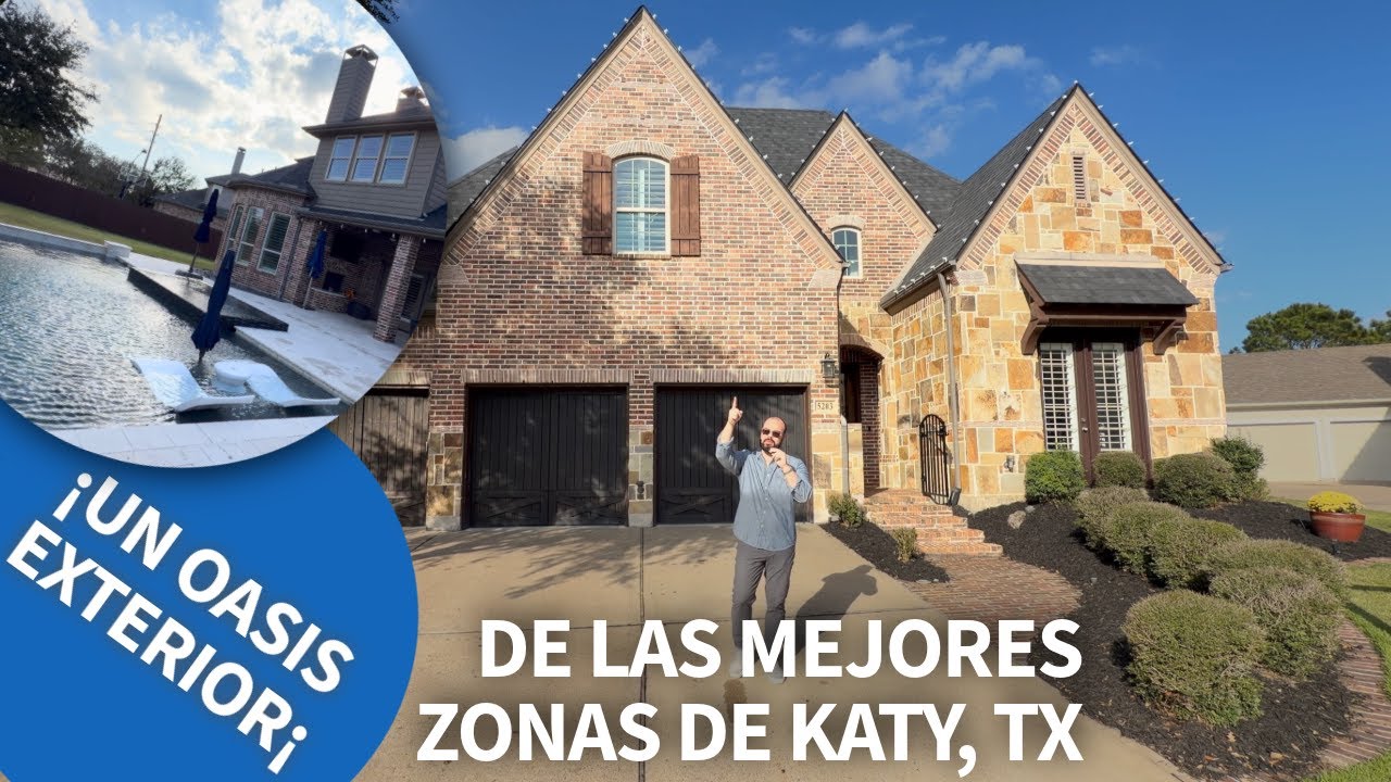 ENCONTRÉ UN TESORO: Una casa en Katy, Texas llena de mejoras y lujo.