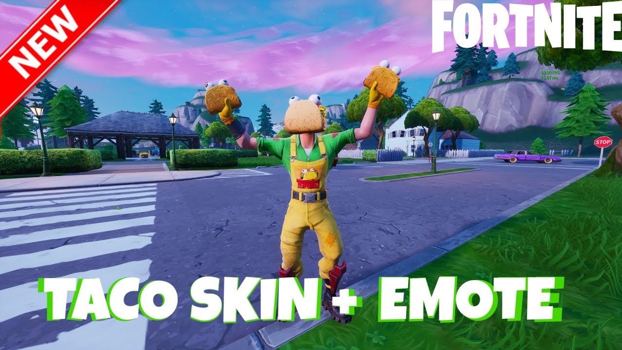 NEW GUACO SKIN + TACO TIME EMOTE!!