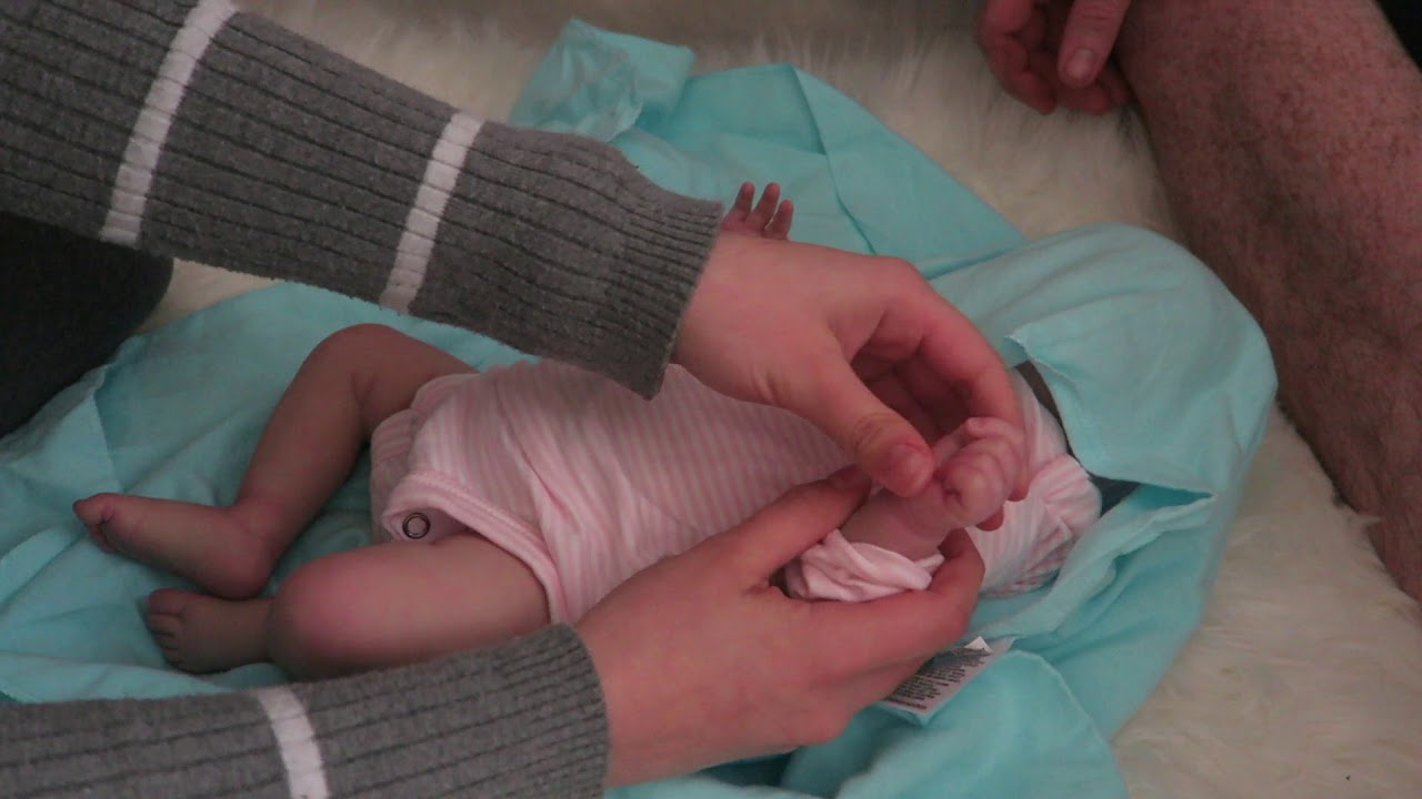 Reborn Baby Girl Box Opening! Mommy And Daddy Unbox The New Baby!