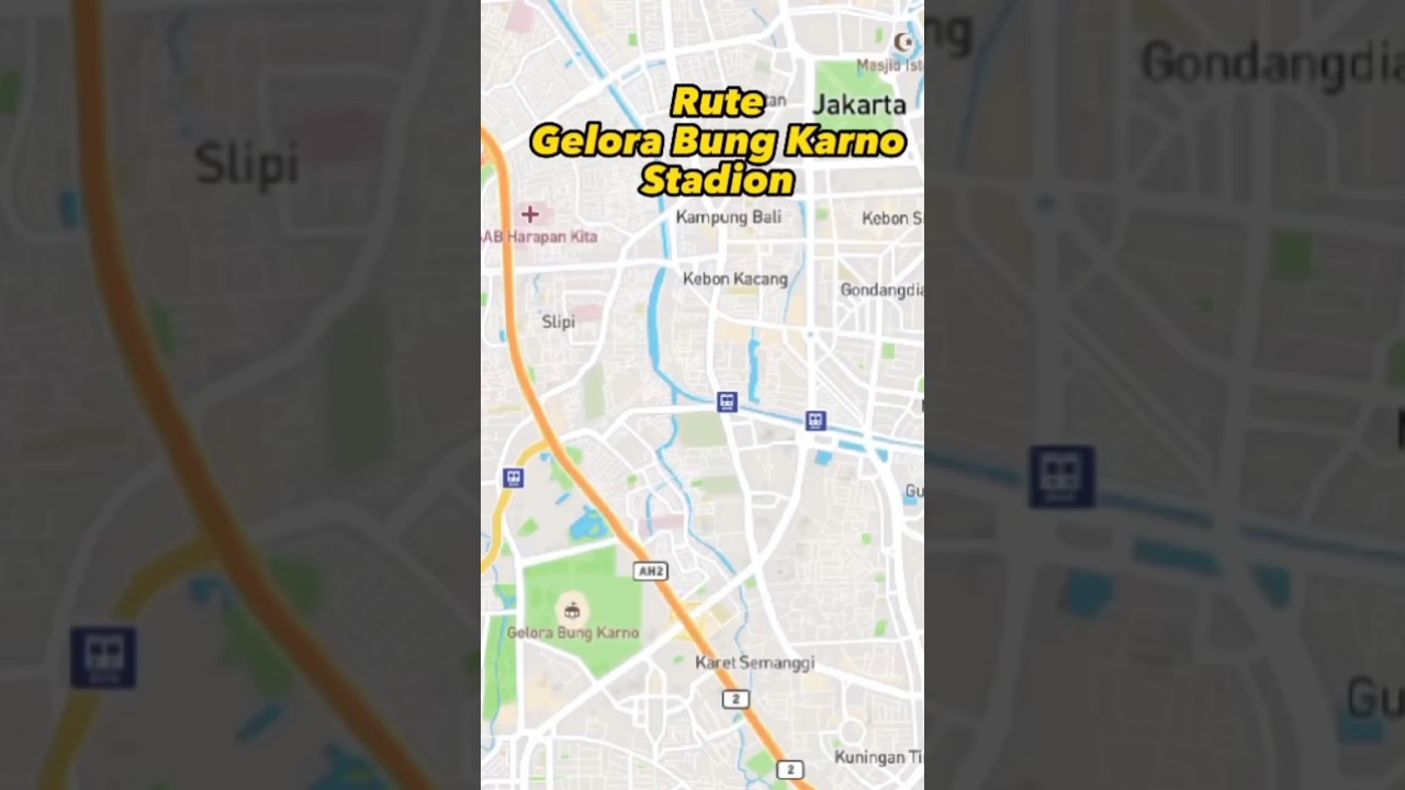 Rute Menuju Gelora Bung Karno, Monas - Gbk #shorts #monas #travel