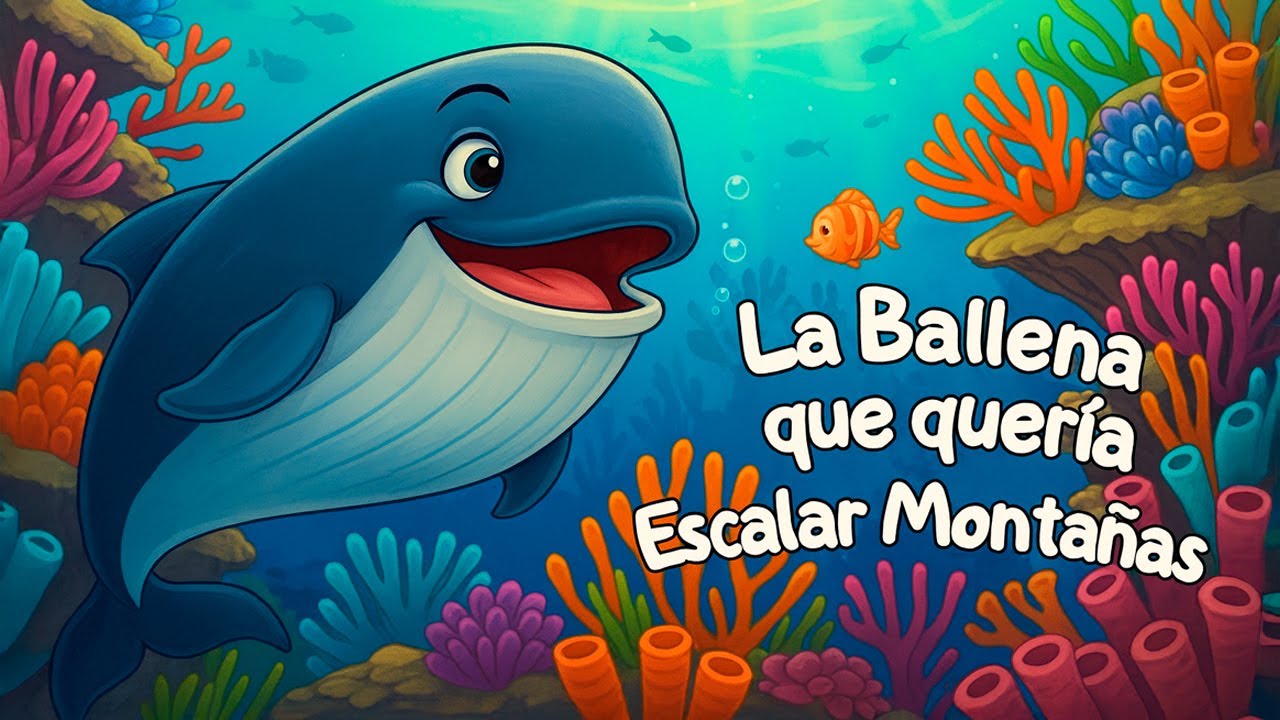 🐋⛰️ La ballena que quería escalar montañas | Cuentos infantiles | Cuentos para dormir