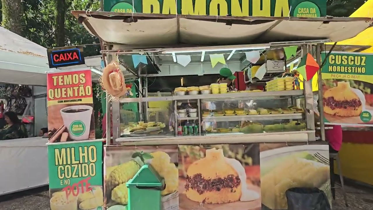 Feira da praça Osório em Curitiba #feiradaOsorio #Curitiba #walk
