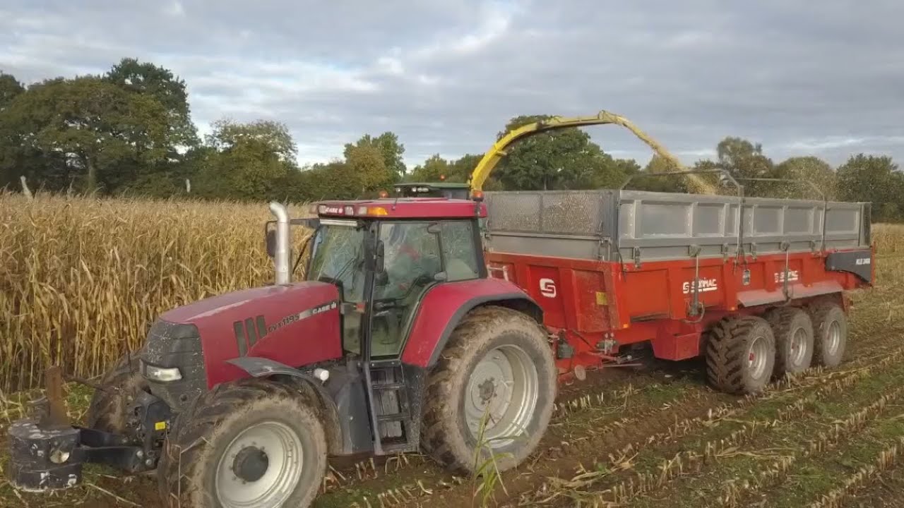 Ensilage remorque légumière SODIMAC et john deere 7750 10 rangs