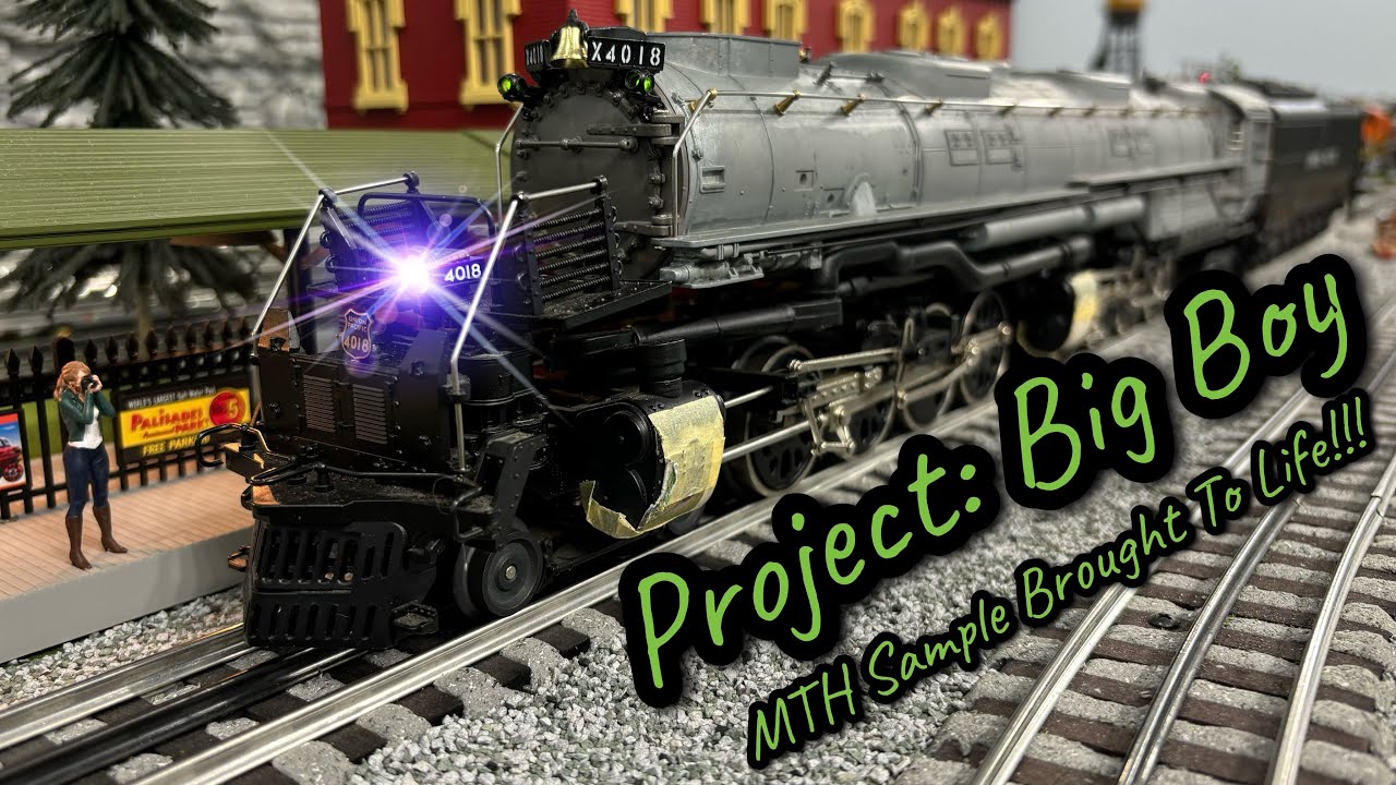 Project Big Boy: An MTH Sample Brought To Life! #mth #modeltrains #bigboy #4014 #MTHElectricTrains