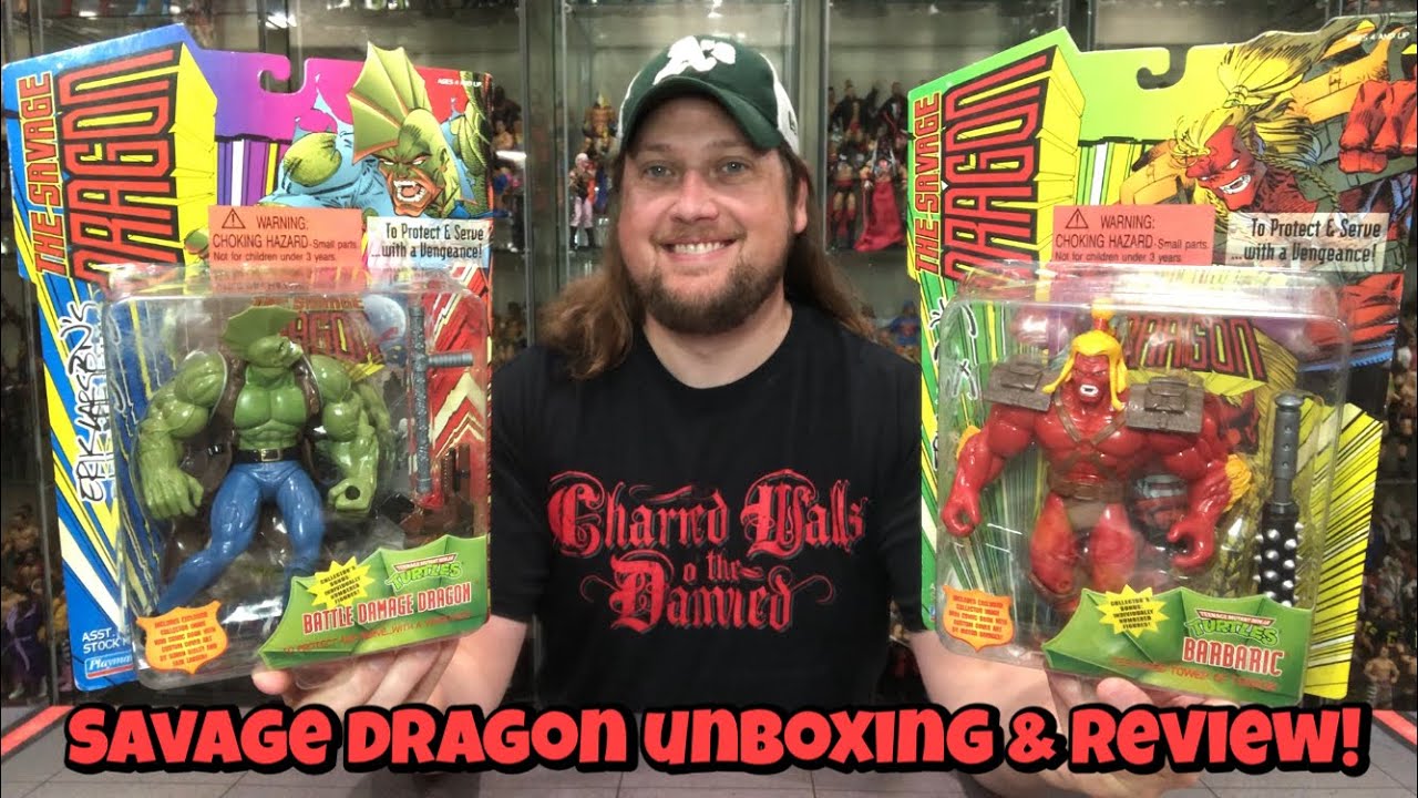 Savage Dragon & Barbaric Playmates Unboxing & Review!