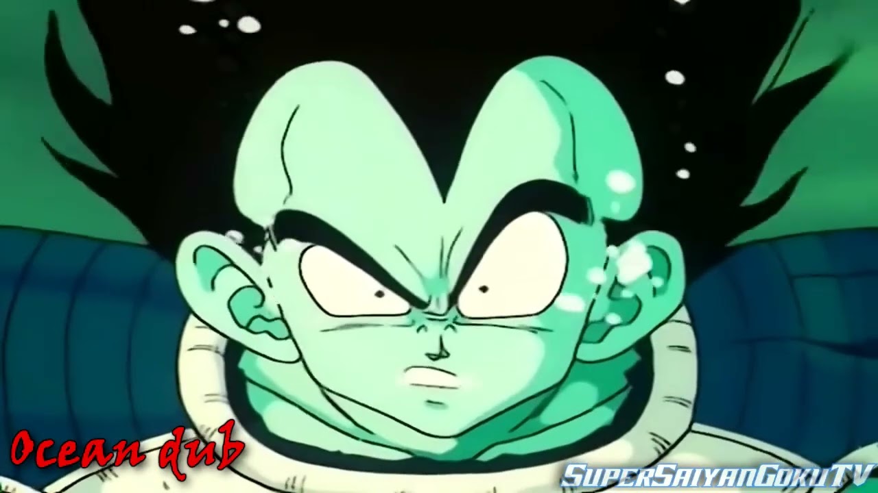 dubbing over ocean dub vegeta (with comparison)