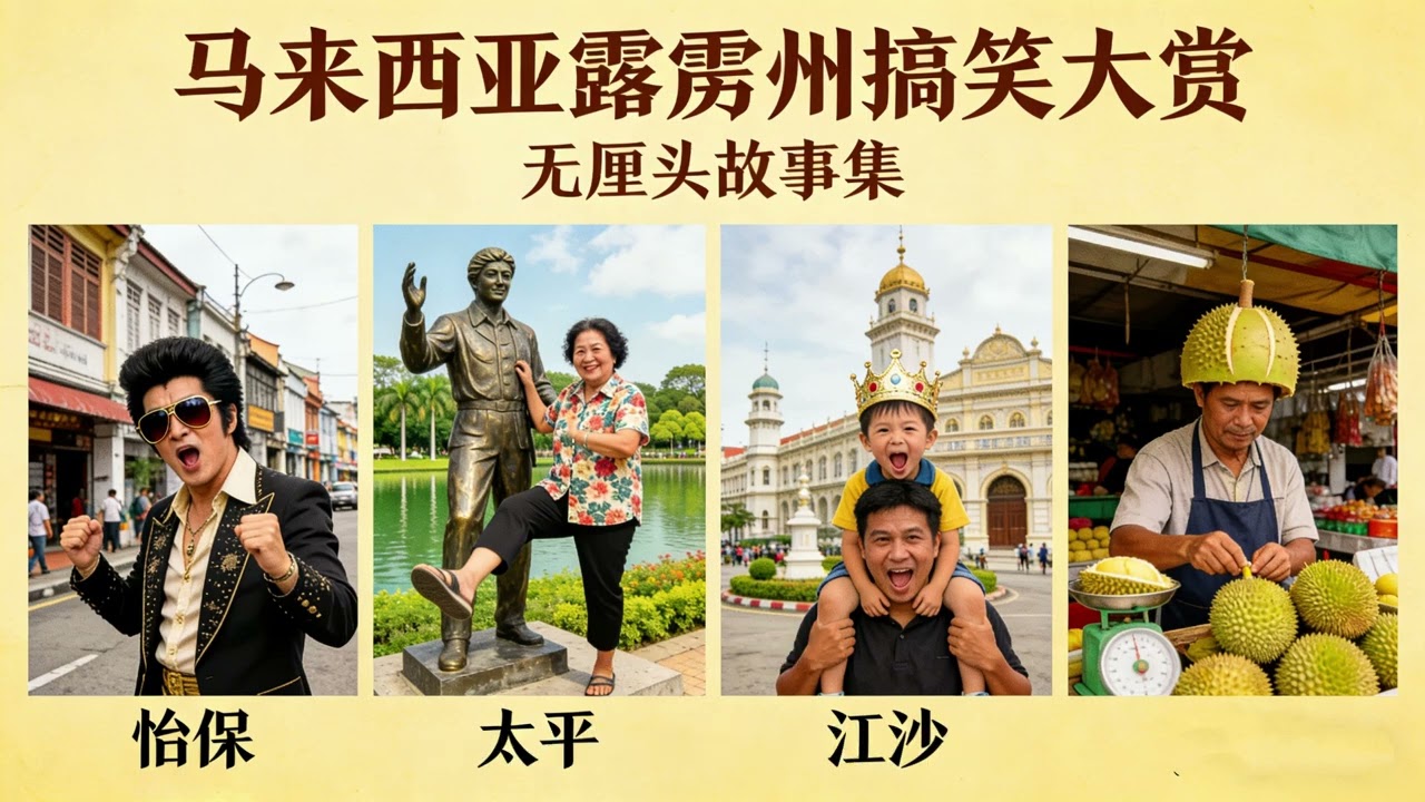 《马来西亚霹雳州各城市搞笑大赏和无厘头故事 》
