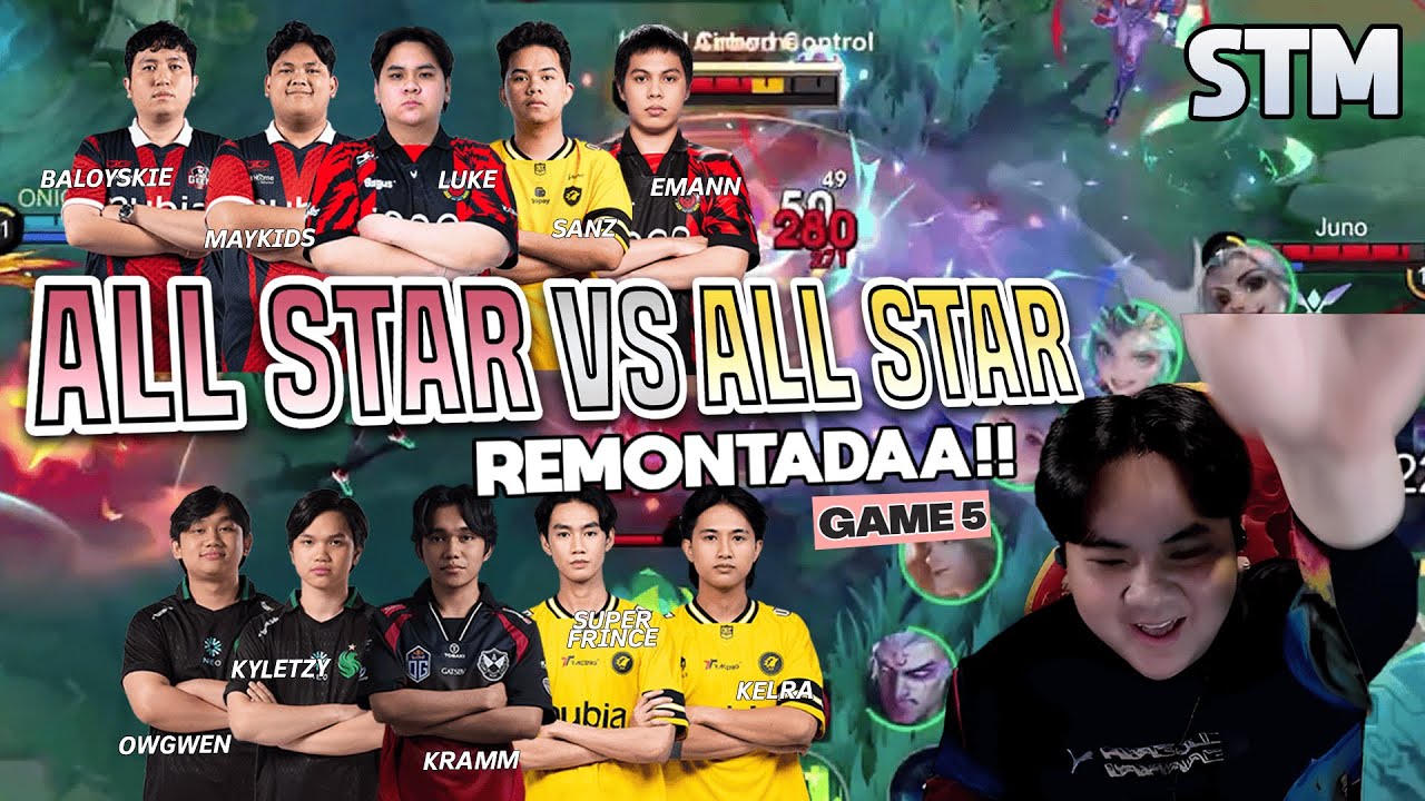 STM VOL. 5 | ALL STAR VS ALL STAR - GAME KE-5 REMONTADAAA COMEBACK IS REAL!