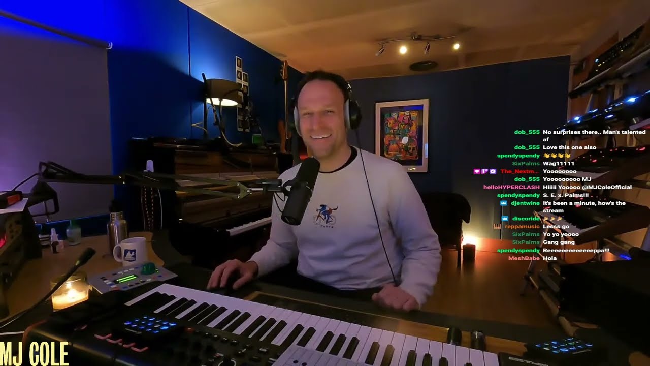 Making music live on stream