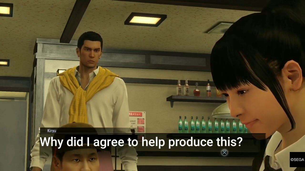 Kiryu is the Producer of Trap Porn - Yakuza 6