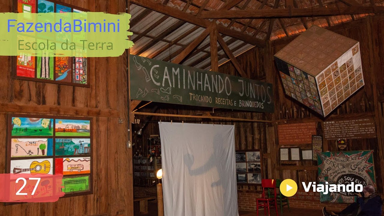 ESCOLA DA TERRA - FAZENDA BIMINI - Rol&acirc;ndia - Paran&aacute;