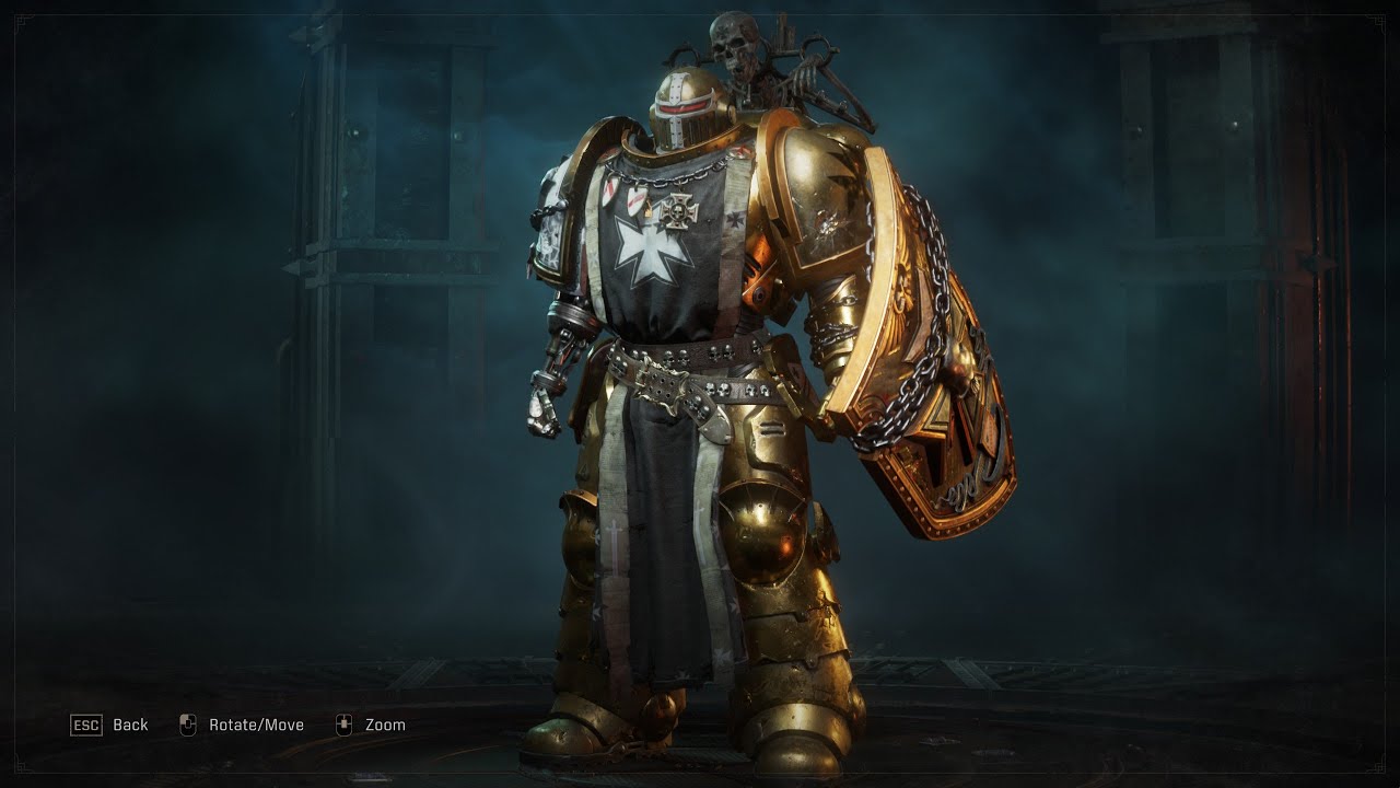 How to make a Black Templar High Marshall Helbrecht Bulwark Class Armour Set Space Marine 2