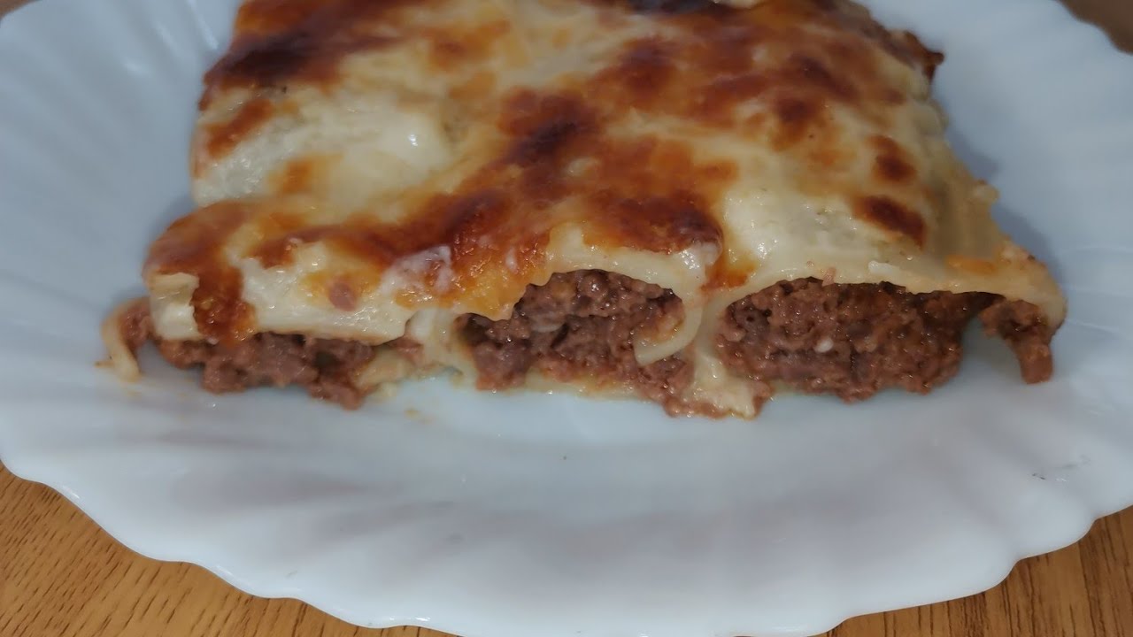 CANELONES DE CARNE PICADA A MI MANERA, CON MI TOQUE PERSONAL, RIQUÍSIMOS