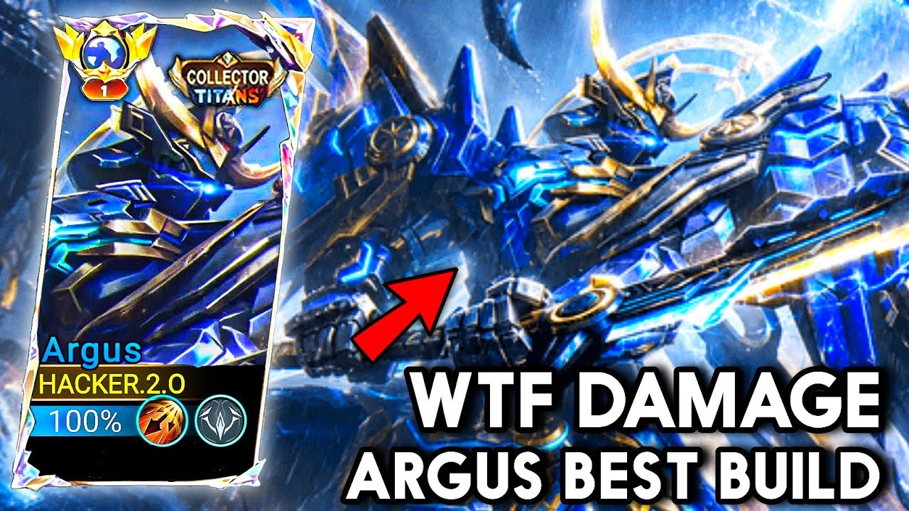 BUFF ARGUS DAMAGE HACK‼️NEW ARGUS COLLECTION TITAN SKIN 😱 GAMEPLAY