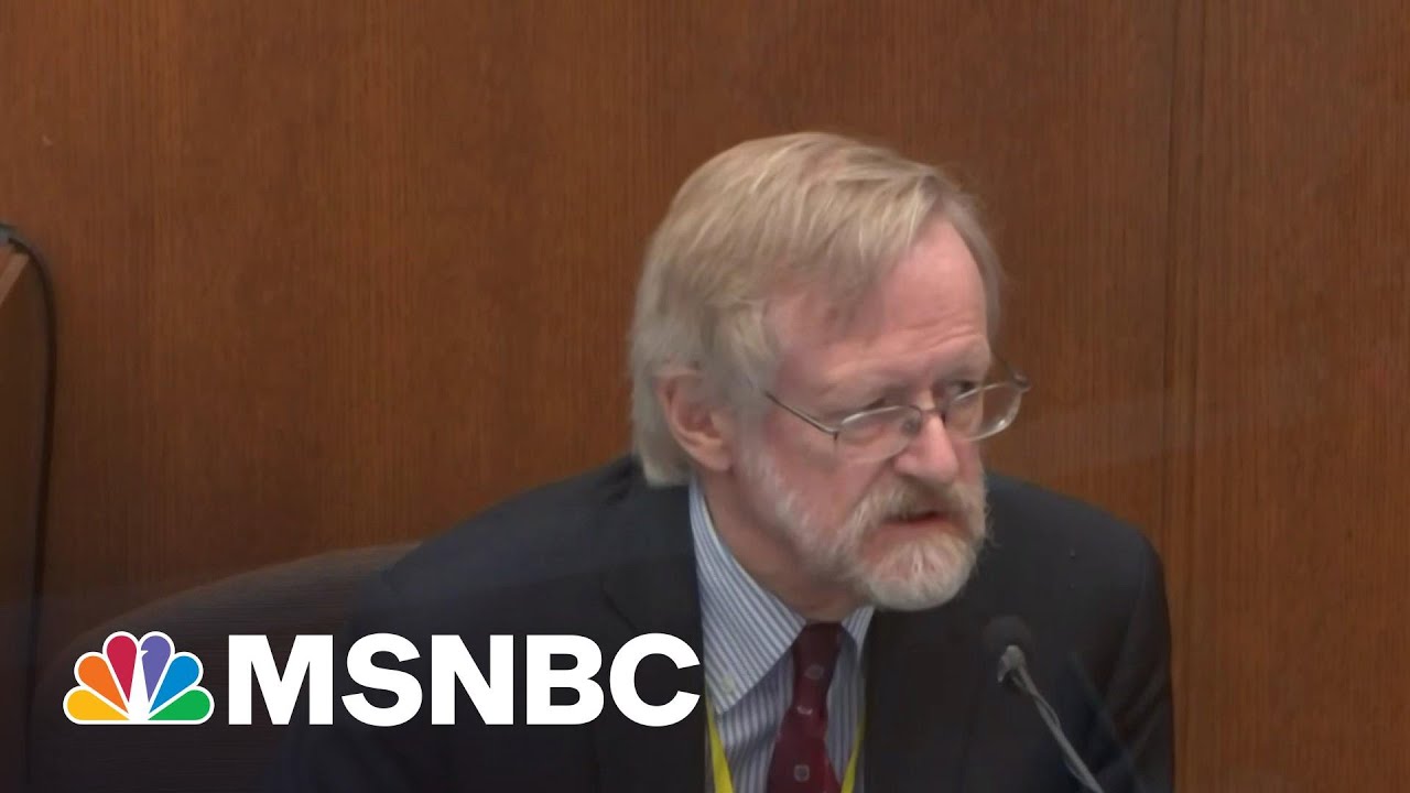 Pulmonologist At Chauvin Trial: Oxygen Deprivation Killed George Floyd | MTP Daily | MSNBC